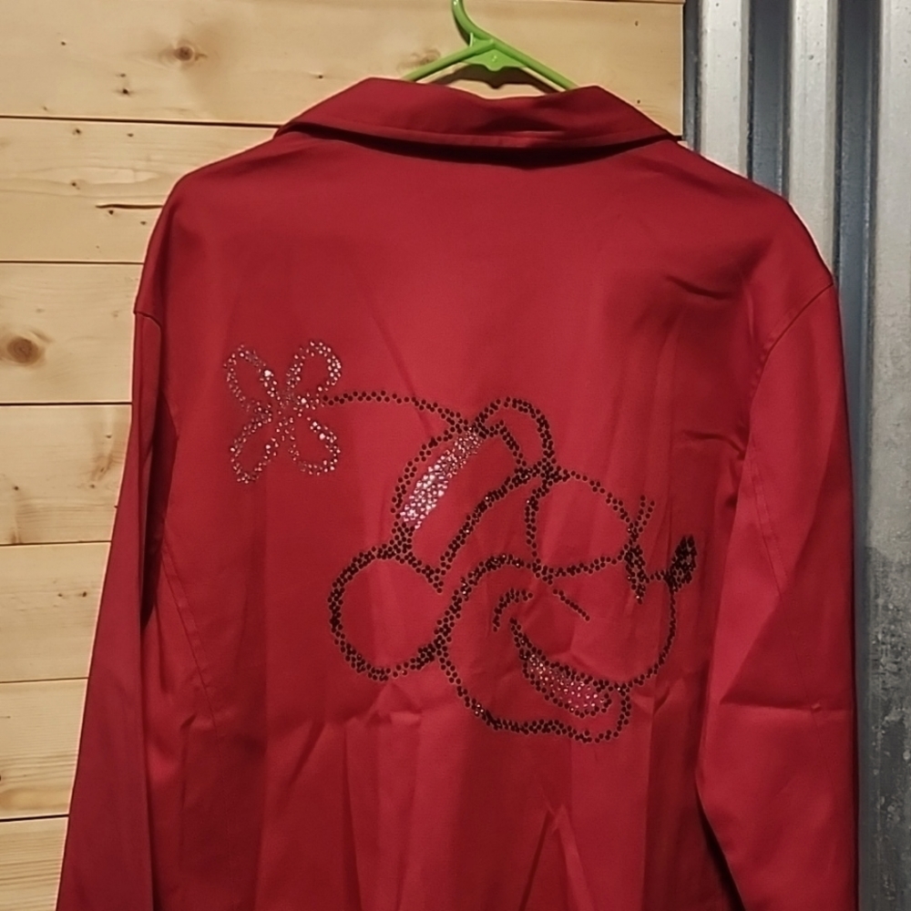 Walt Disney World Minnie Mouse Jacket size XL womans